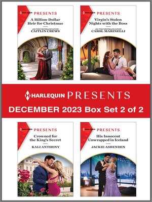 cover image of Harlequin Presents December 2023--Box Set 2 of 2